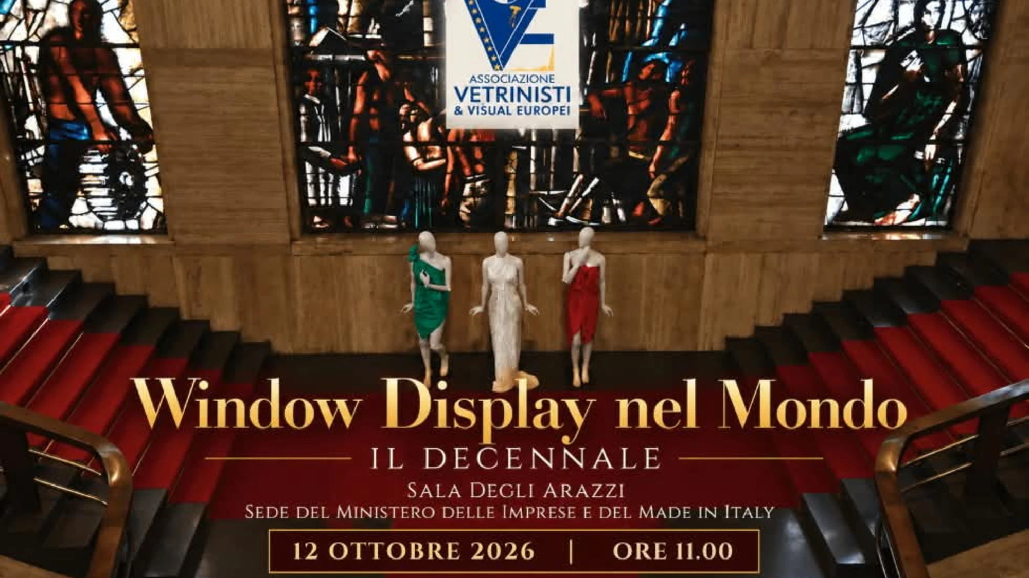 “Window Display nel Mondo” compie dieci anni: lunedì a Roma il decennale al Ministero delle Imprese e del Made in Italy