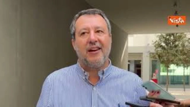Salvini: Sarà una Pontida molto bella e partecipata