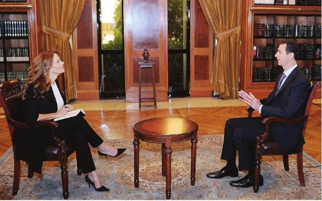 Monica Maggioni da Assad: non trasformiamo il leader siriano in un gentlemen