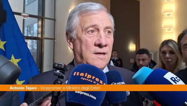 Tajani "Mi auguro che l'Iran scelga la strada del dialogo"