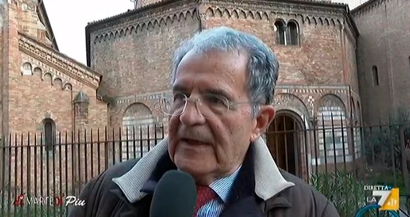 DiMartedì, il ritorno di Romano Prodi: "Qual è il suo problema", la barzelletta su Matteo Salvini
