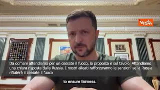 Zelensky: Aspetto Putin giovedì in Turchia, no scuse, noi siamo pronti a finire guerra