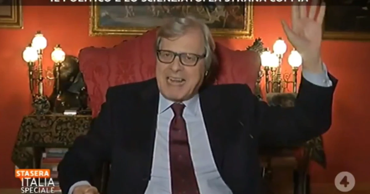 Vittorio Sgarbi a Stasera Italia: "Sia maledetto Walter Ricciardi, il coronavirus morirà"