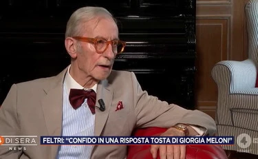4 di sera, Vittorio Feltri azzera Pedro Sanchez: "Se fossi in Giorgia Meloni..."