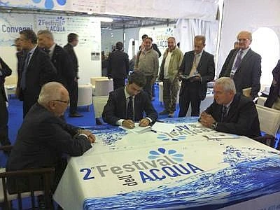 Firmato protocollo di intesa tra Ministero dell'Ambiente, Aqua Italia e Federutility
