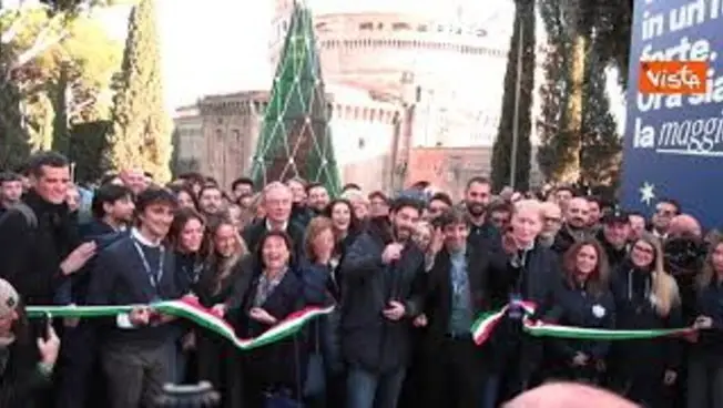 Leggi l'articolo: Atreju 2025 al via, Arianna Meloni e Donzelli tagliano il nastro della kermesse di FdI