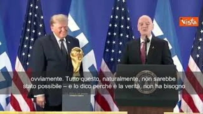 Infantino (Fifa): Grande successo dei Mondiali Usa grazie all'amministrazione Trump