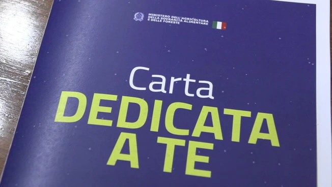 Torna la "Carta Dedicata a Te", 1000 euro a oltre 1,1 milioni di famiglie