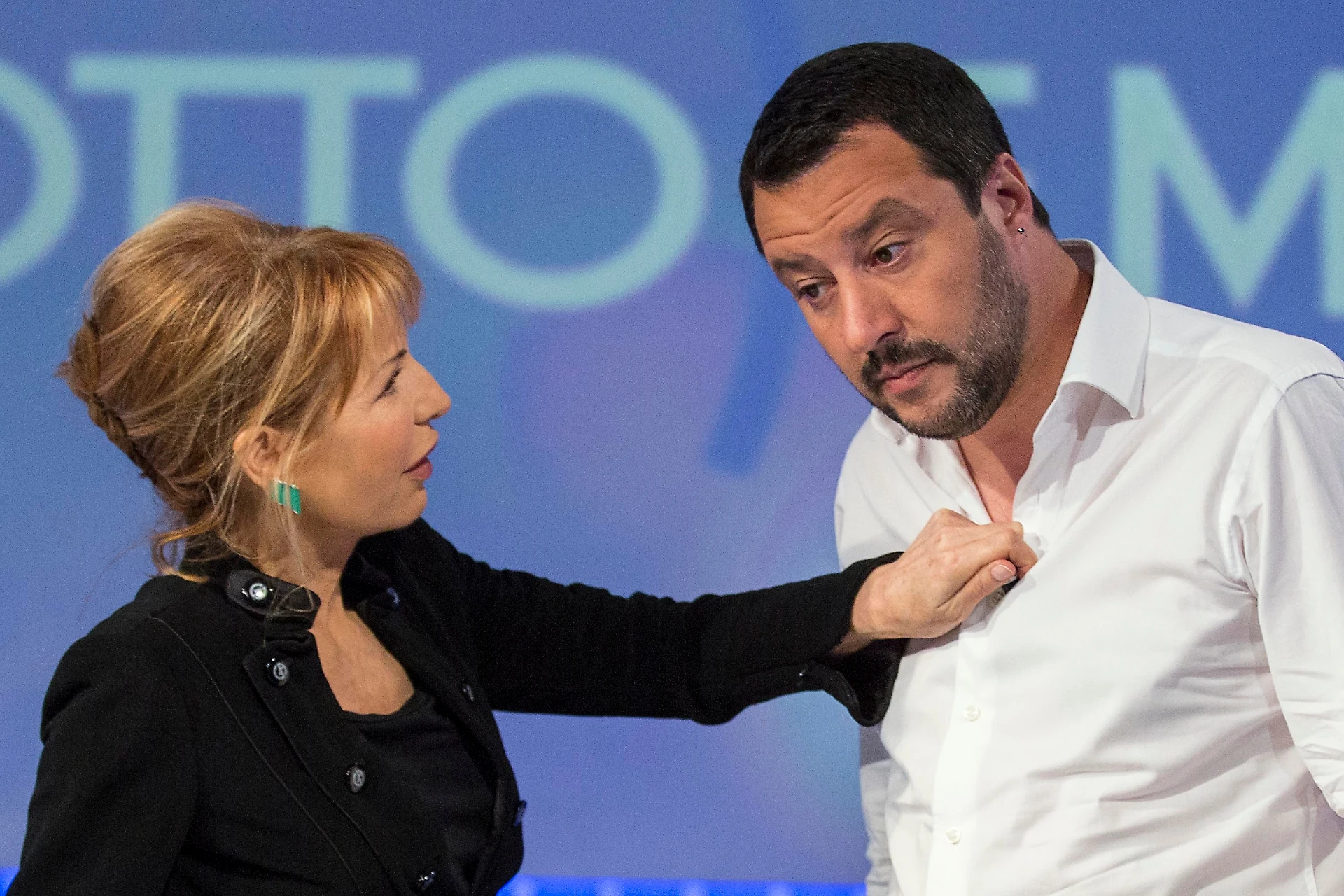 Otto e Mezzo, Matteo Salvini la provoca e Lilli Gruber impazzisce: "Sai dove devi andare?"