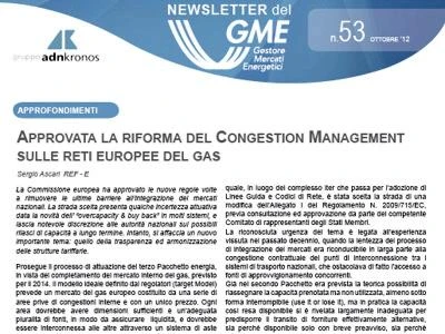 On line nuovo numero della newsletter del Gestore dei Mercati Energetici