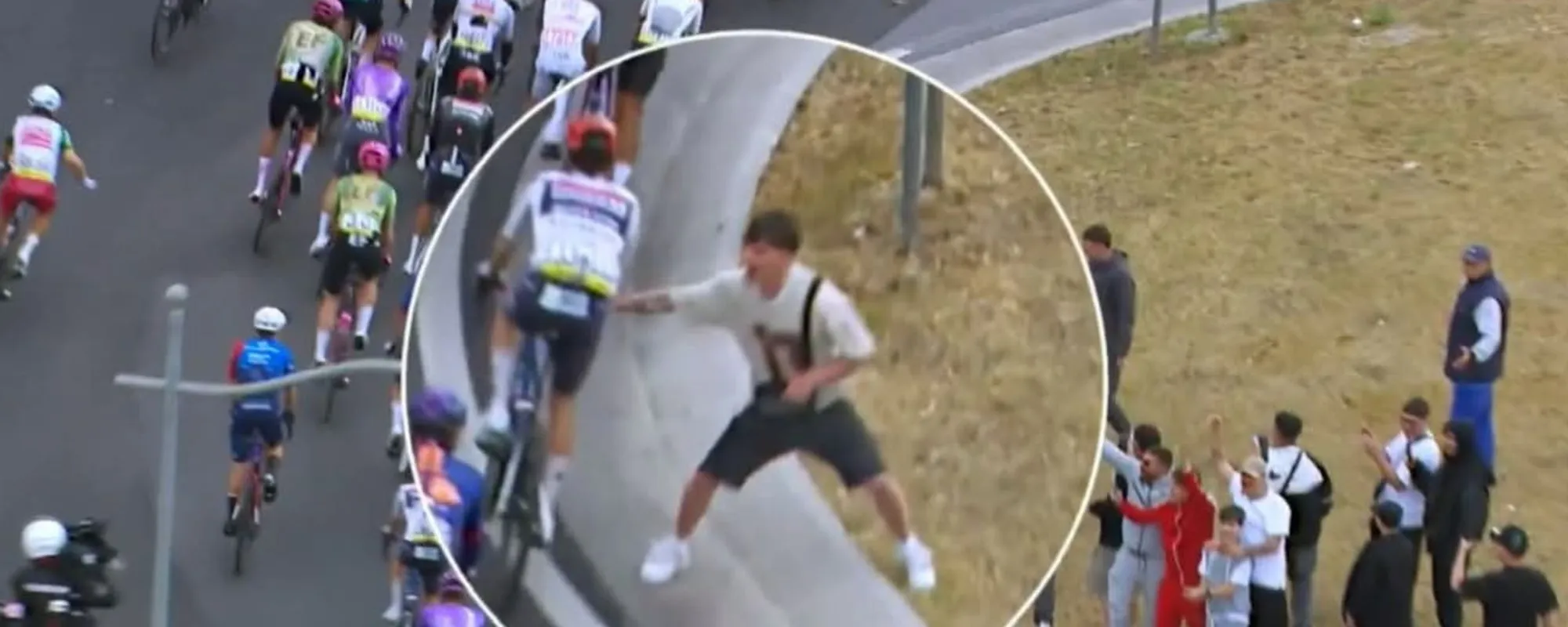 Napoli, agguato ai ciclisti: attimi di terrore al Giro d'Italia