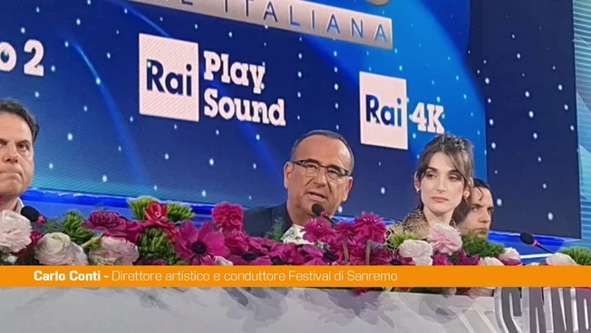 Sanremo 2026, Conti "Ascolti? Sono sereno, conta aver fatto un buon prodotto"