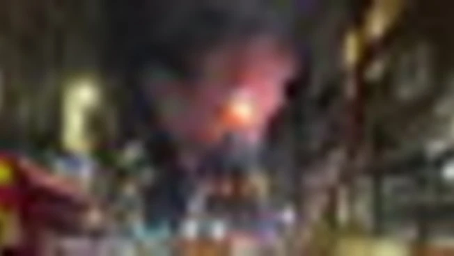 Violento incendio nella stazione centrale di Glasgow