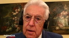 In Onda, altro delirio del dittatore Mario Monti: "Cosa voglio a reti unificate", Loden fuori controllo