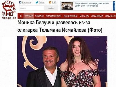 Bellucci, il dopo Cassel è un magnate azero: scatenati i rumors sul presunto flirt