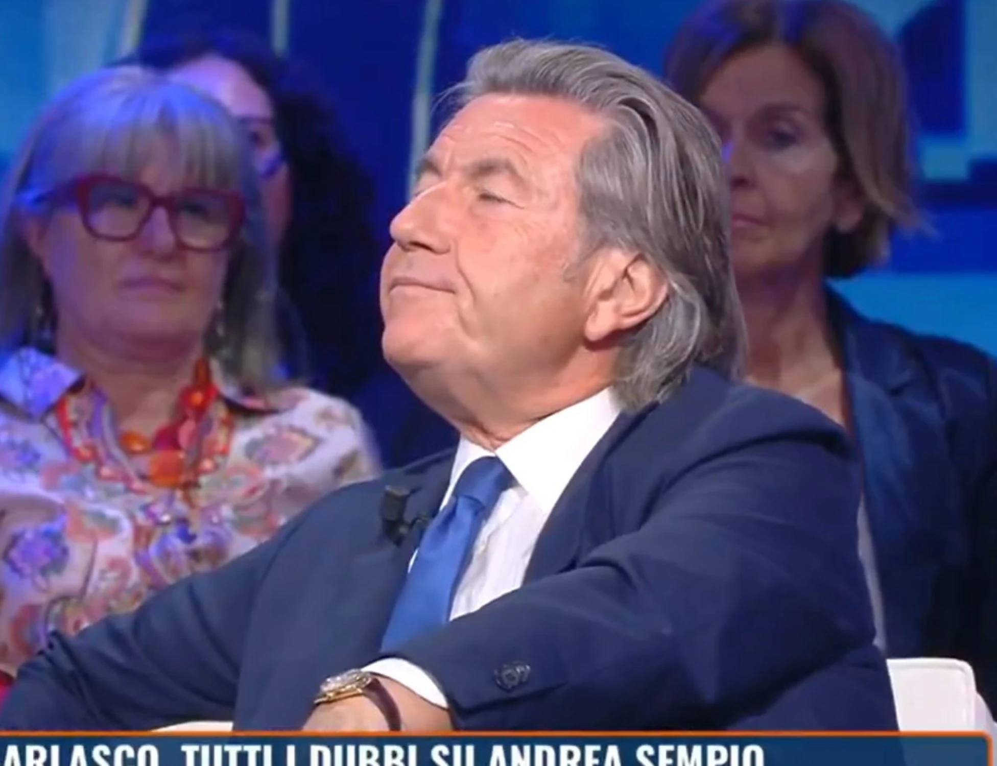 Garlasco, De Rensis crolla in tv: "Mi arrendo, non parlo più"