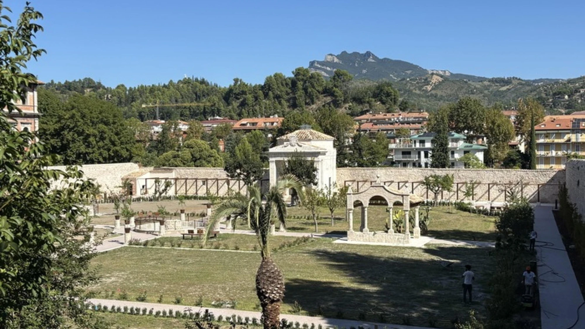 Ad Ascoli riapre il giardino di Palazzo Saladini Pilastri