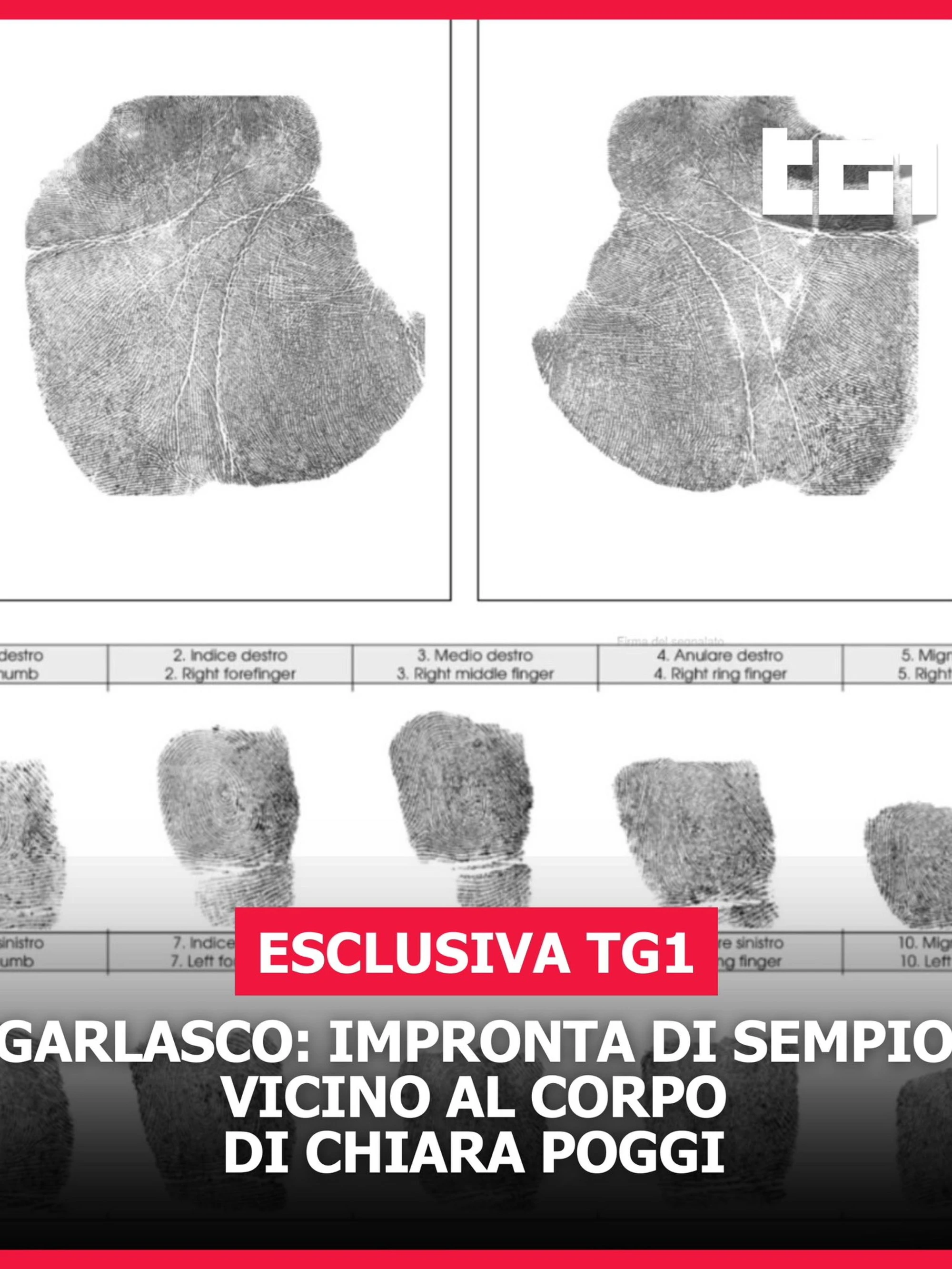 Andrea Sempio, bomba del Tg1: "La sua impronta di fianco al cadavere di Chiara Poggi"