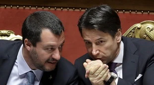 Salvini e Conte
