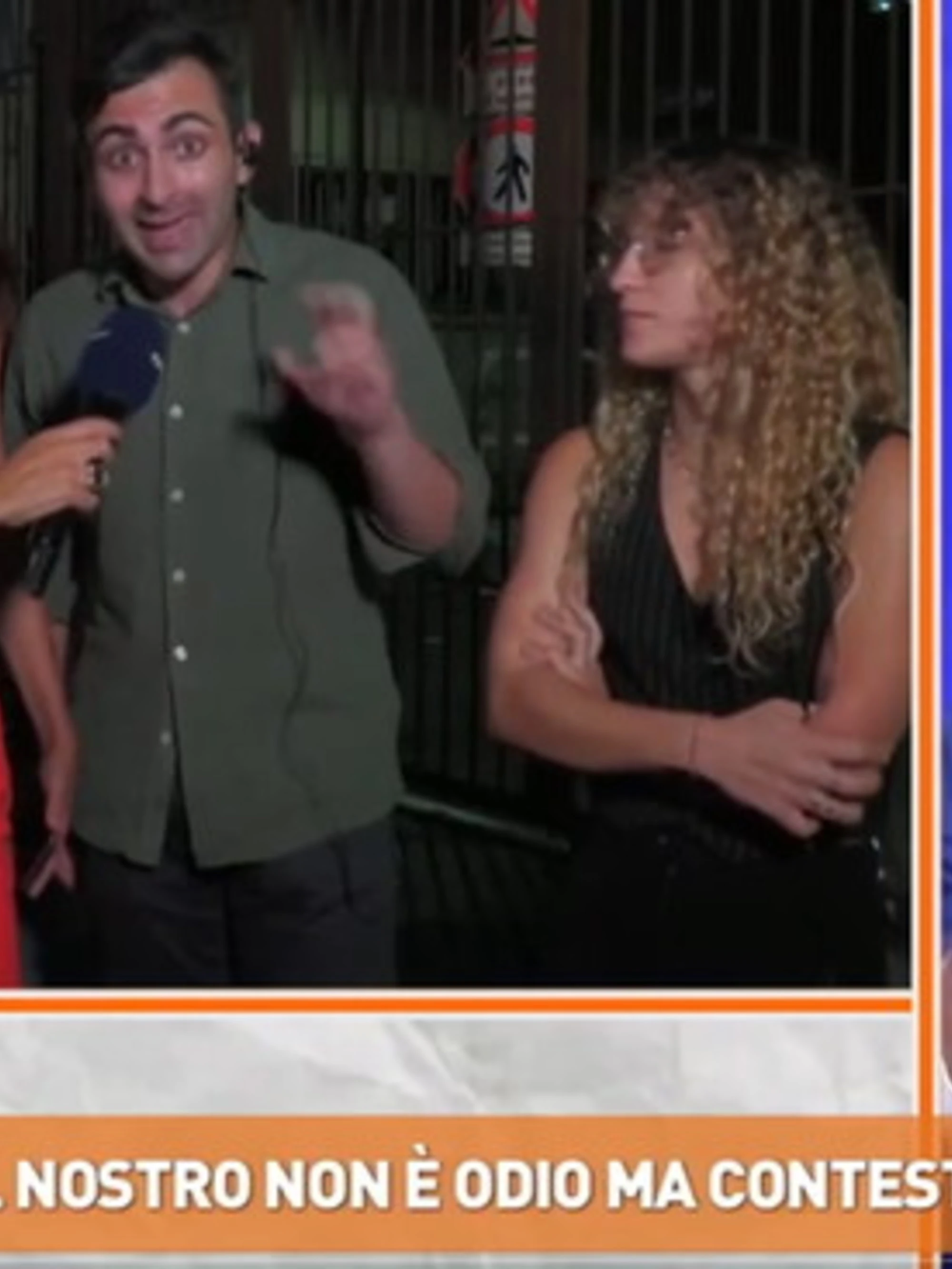 Dritto e Rovescio, sbroccano tutti! Una scena incredibile