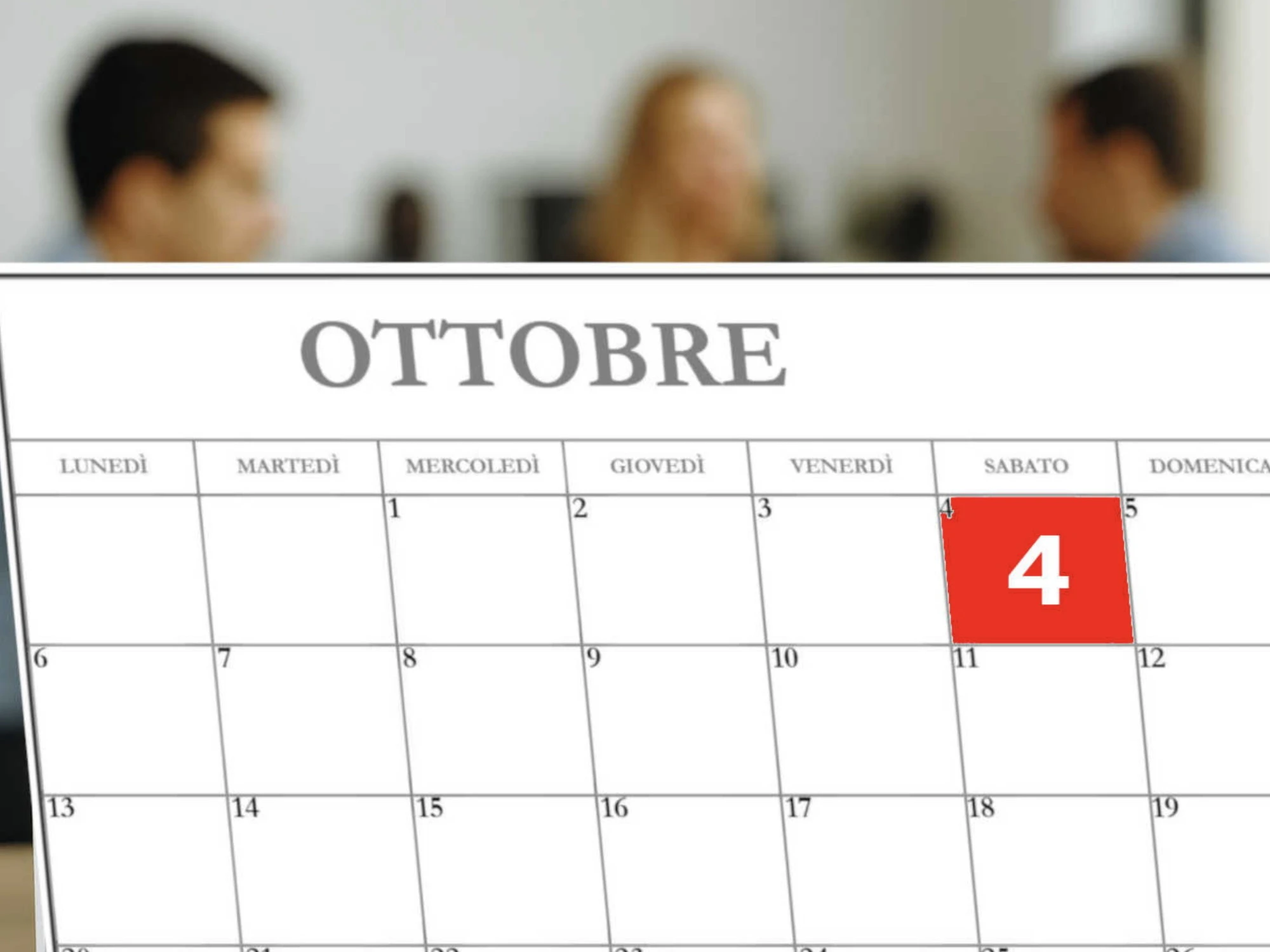 Domenica 4 ottobre festa nazionale: cosa cambia in busta paga
