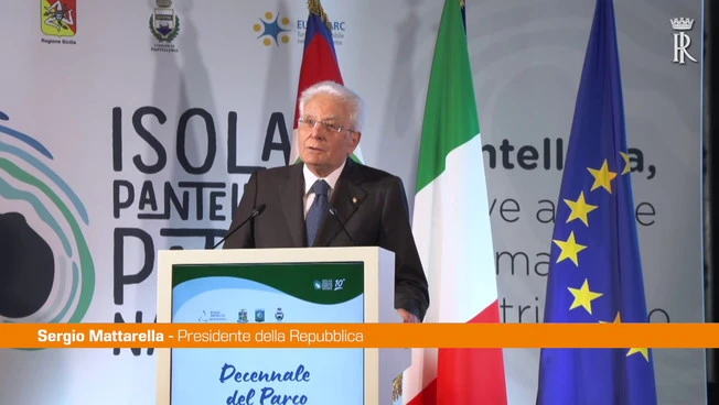 Mattarella "Le isole minori hanno grande rilievo per il futuro del Paese"