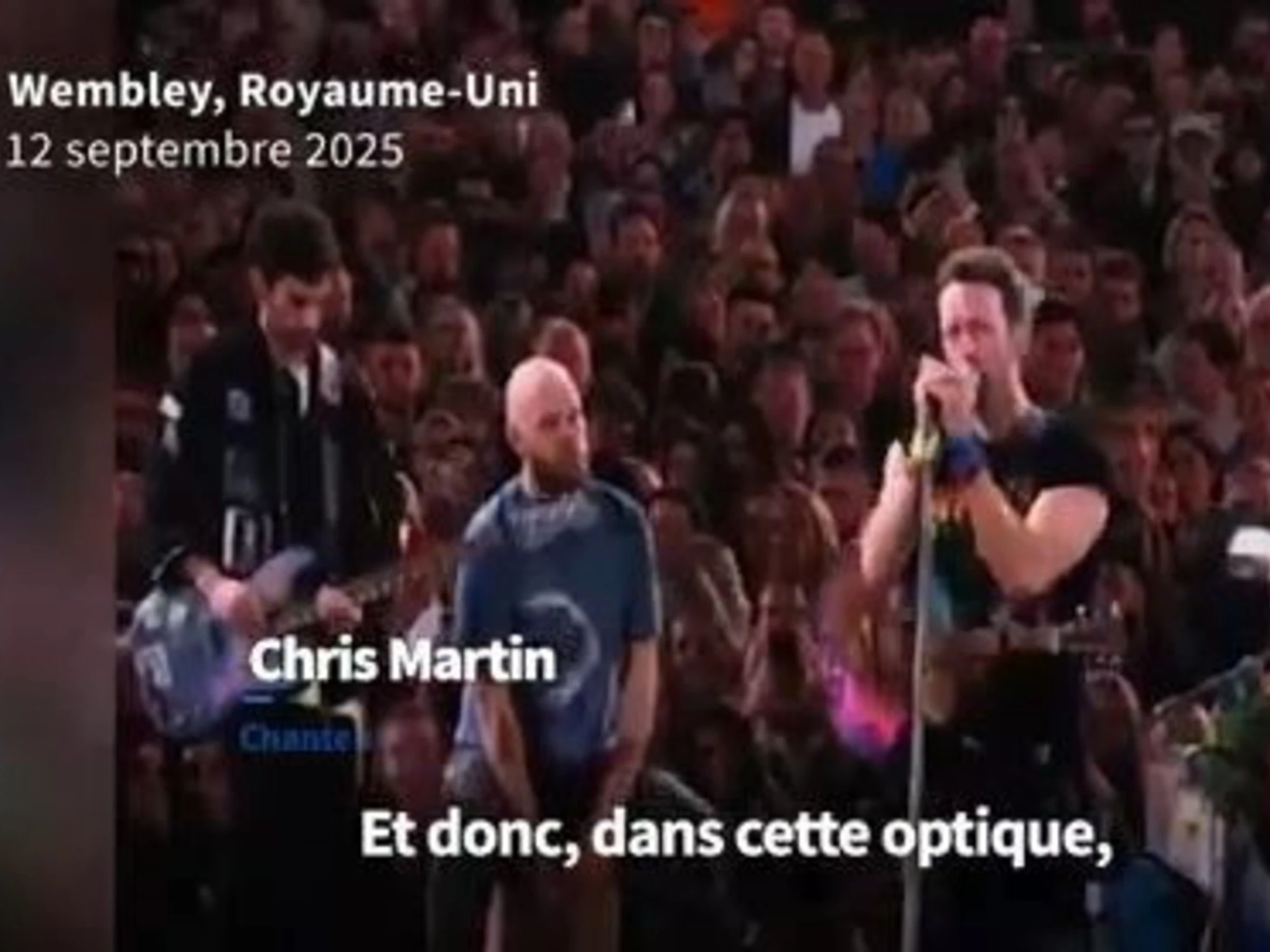 Kirk, la lezione dei Coldplay alla sinistra <span style="color: rgb(153, 0, 0);">Video</span>