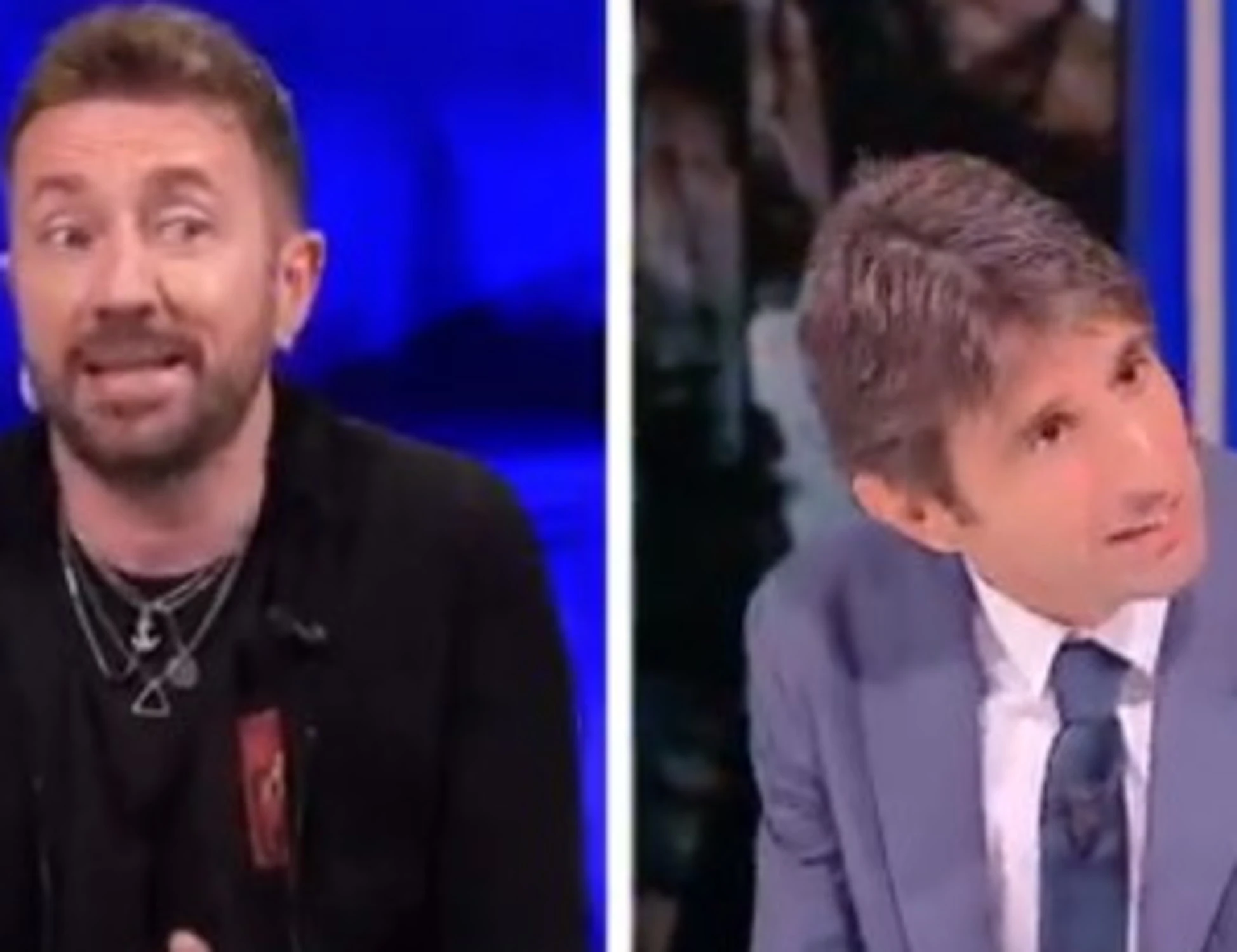 È Sempre Cartabianca, Scanzi attacca Meloni? Donzelli lo stronca con un gesto