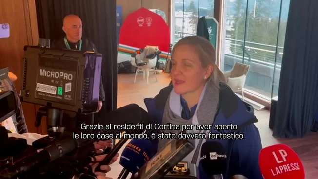 Coventry in visita a Casa Italia a Cortina “Giochi indimenticabili”