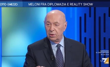 Otto e Mezzo, Paolo Mieli: "Attenta Meloni, Donald Trump è come l'eroina"