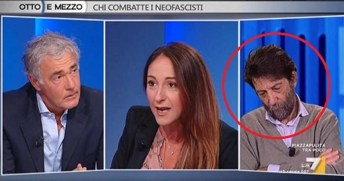 Otto e Mezzo, Massimo Cacciari si addormenta in diretta da Lilli Gruber