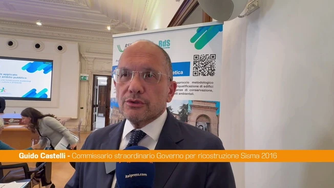 Castelli "Ricostruzione Sisma 2016 finalizzata anche a efficienza energetica"