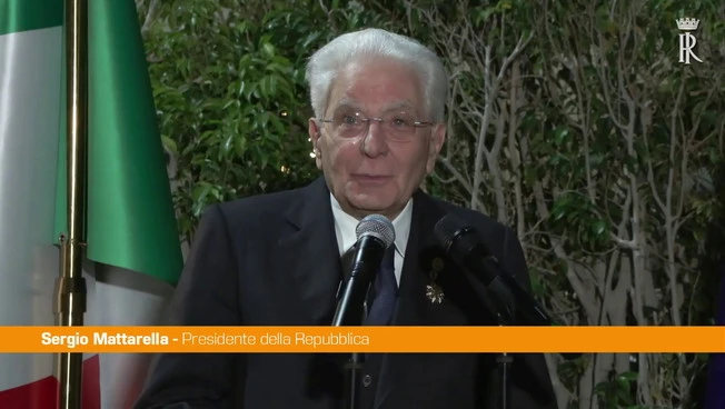 Mattarella "Gli Emirati paese di grande dinamismo, importante presenza italiani"