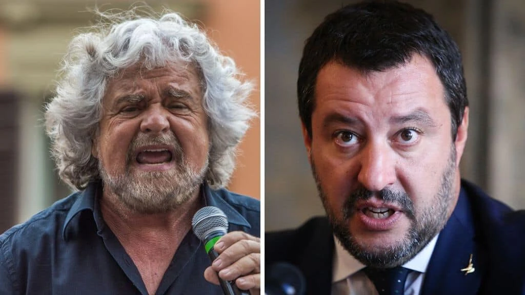 Beppe Grillo e Matteo Salvini, volano stracci: "Sei pericoloso", "Fai pena"