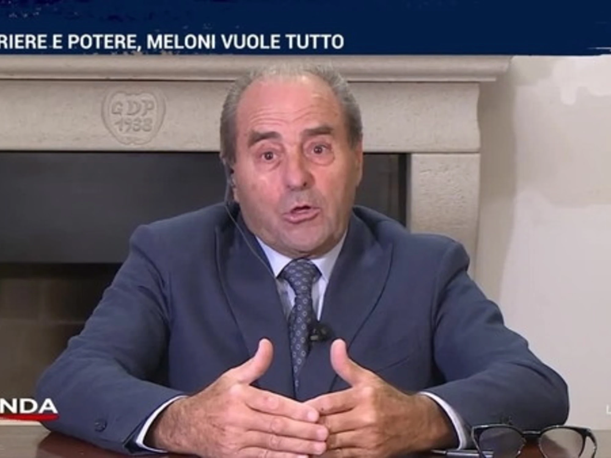 In Onda, la furia di Antonio Di Pietro: "Non mi parli così!"