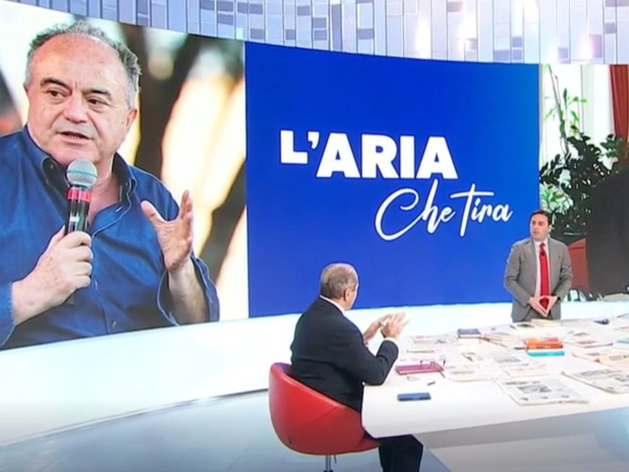 L'aria che tira, David Parenzo zittisce Gratteri: "Palle al vento buttate a casaccio"