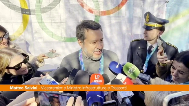 Milano-Cortina, Salvini "C'è chi non lo voleva, ma Villaggio rimarrà 50 anni"