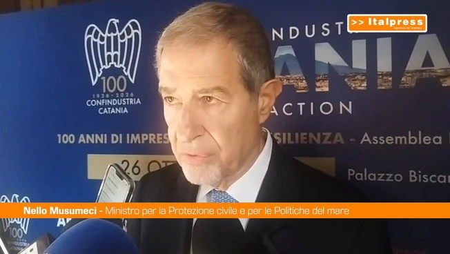 Musumeci "Governo al fianco delle imprese che producono e danno lavoro"
