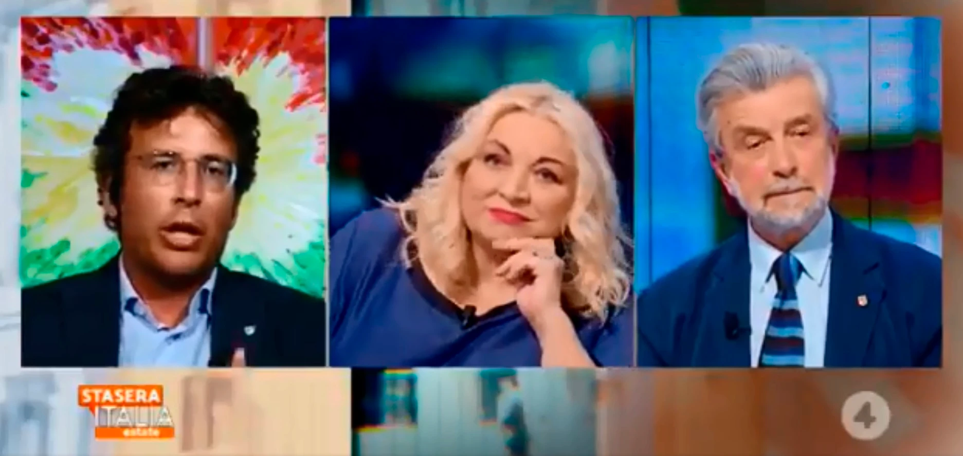 Stasera Italia, Diego Fusaro: "Perché l'Italia non può stampare moneta e Facebook invece sì?"