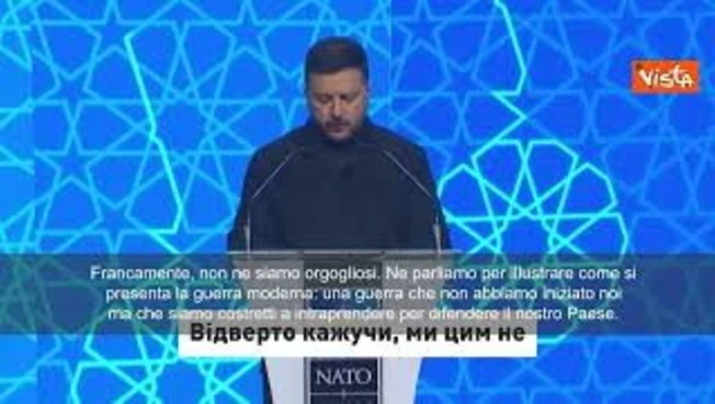 Zelensky a vertice Nato: Eliminiamo quasi 30mila soldati russi al mese, non ne siamo orgogliosi