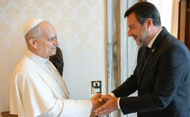 Salvini da Papa Leone in Vaticano con la figlia Mirta: "Di cosa hanno parlato"