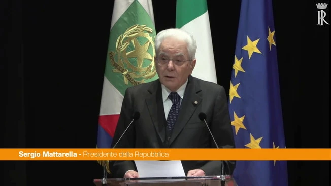 25 aprile,Mattarella a San Severino Marche "La pace è il senso della Resistenza"
