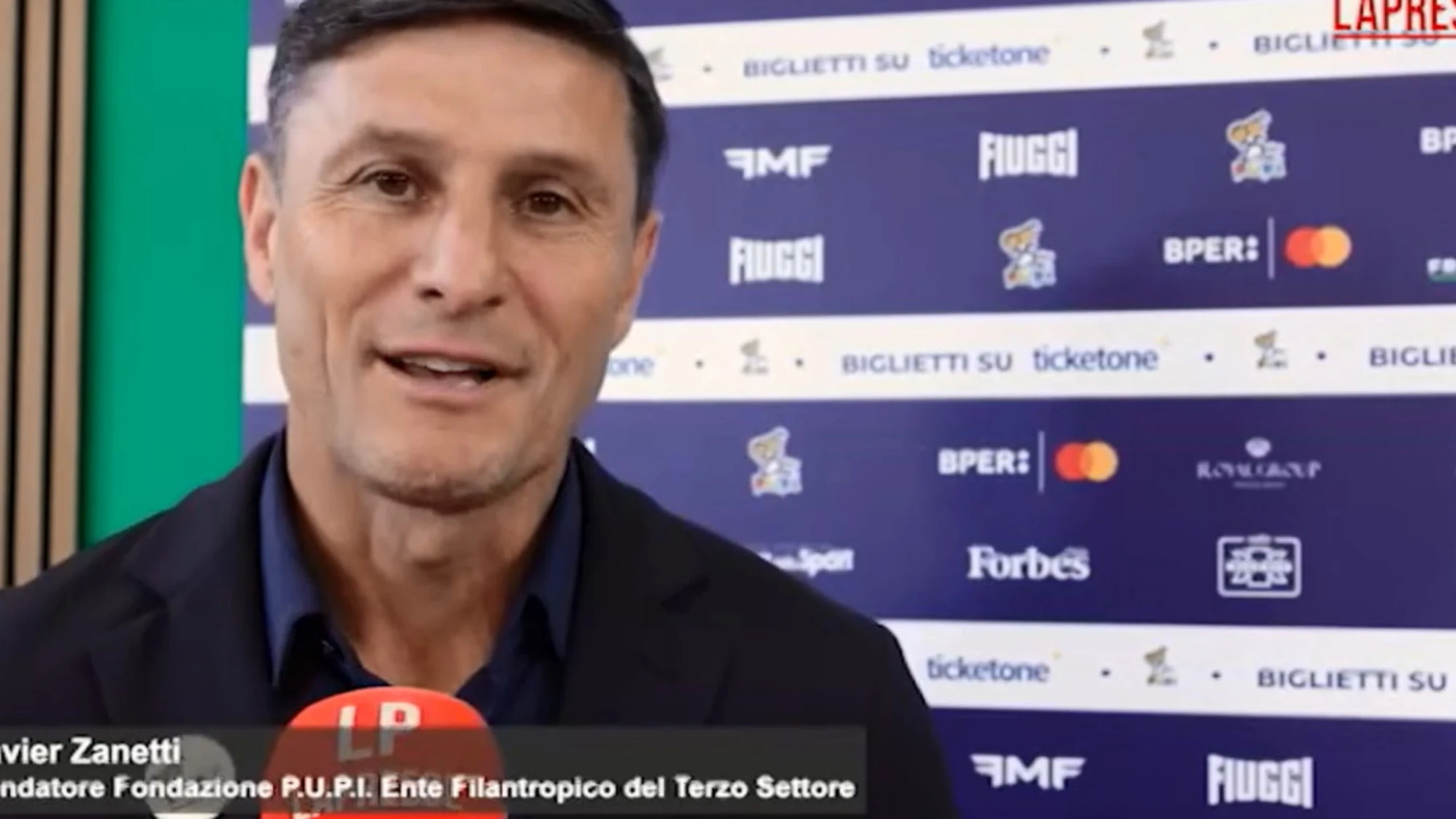 'Una serata di stelle per PUPI', Javier Zanetti a Napoli presenta l'evento per i 25 anni della fondazione benefica