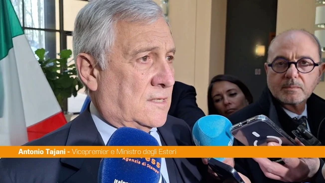 Tajani "Nobel a Trump? Giusto se si arriva a pace in Medio Oriente e Ucraina"