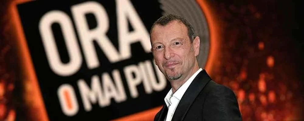 Ora o mai più, Amadeus svela il piano: "Oggi la sfida alla De Filippi, domani...". La scalata alla Rai