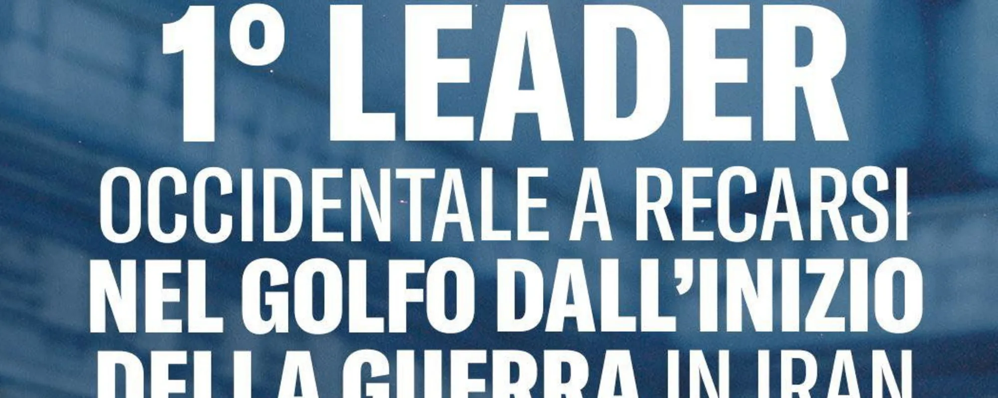 Il Pd attacca Meloni per il blitz nel golfo? La lezione di FdI con questa foto: sinistra al tappeto