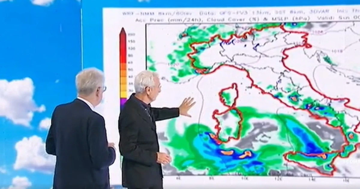Mario Monti delira con Paolo Sottocorna a L'aria che tira: "Io, militare come lei, le chiedo: il meteo è sovranista irredentista corso?"