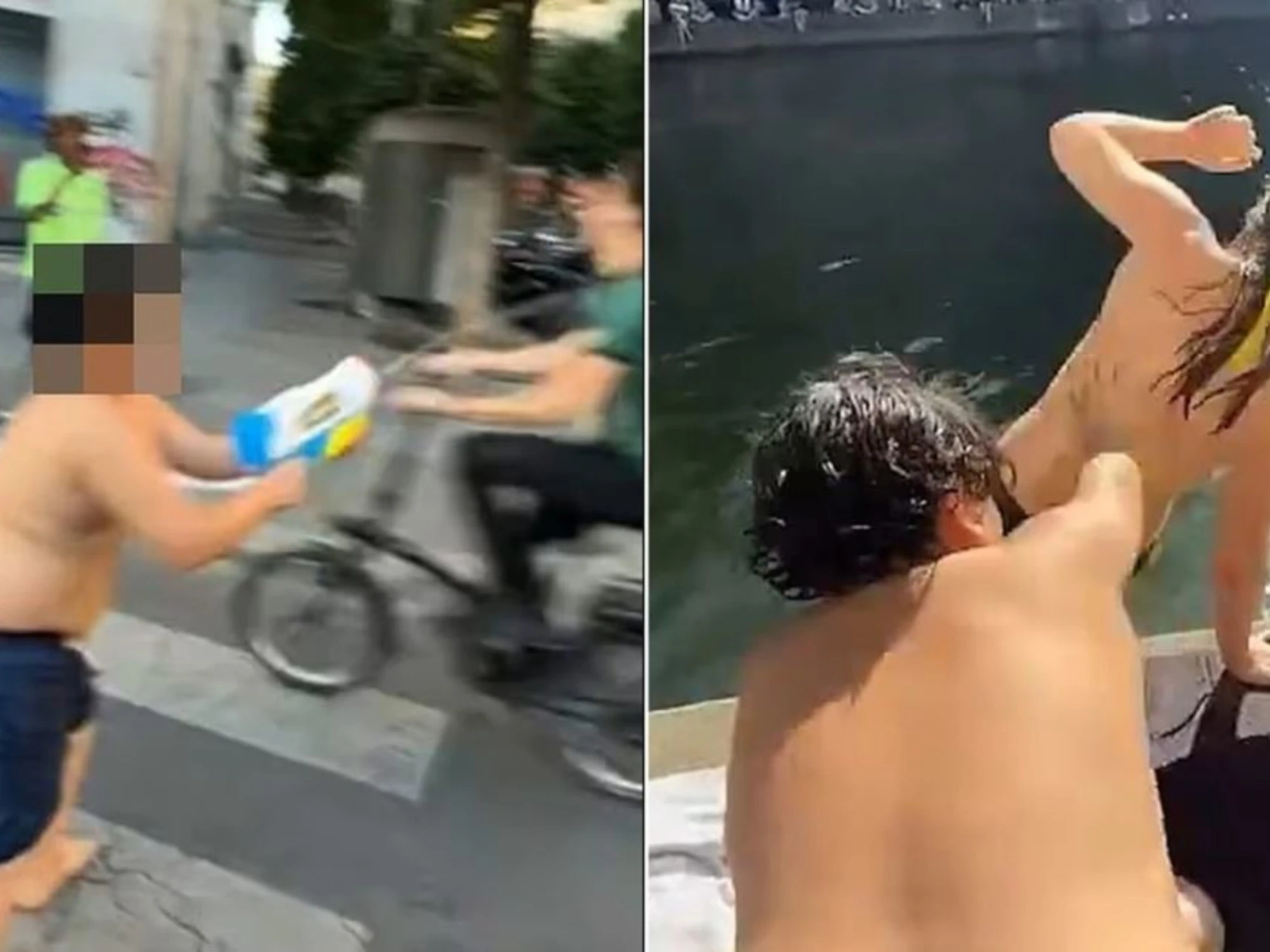 Parigi, il bullo spinge ragazze nel fiume e spara acqua a chiunque: arrestato 10 volte