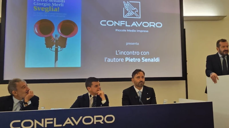 A Matera presentato il libro “Sveglia!” di Pietro Senaldi e Giorgio Merli: da Conflavoro un confronto su informazione, imprese e rilancio del Paese