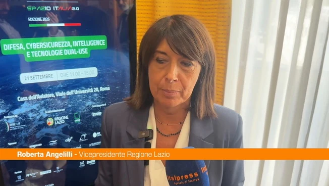 Angelilli "Nel Lazio il nuovo Distretto industriale Spazio, Difesa e Sicurezza"
